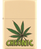 Zippo Chronic White Matte Lighter