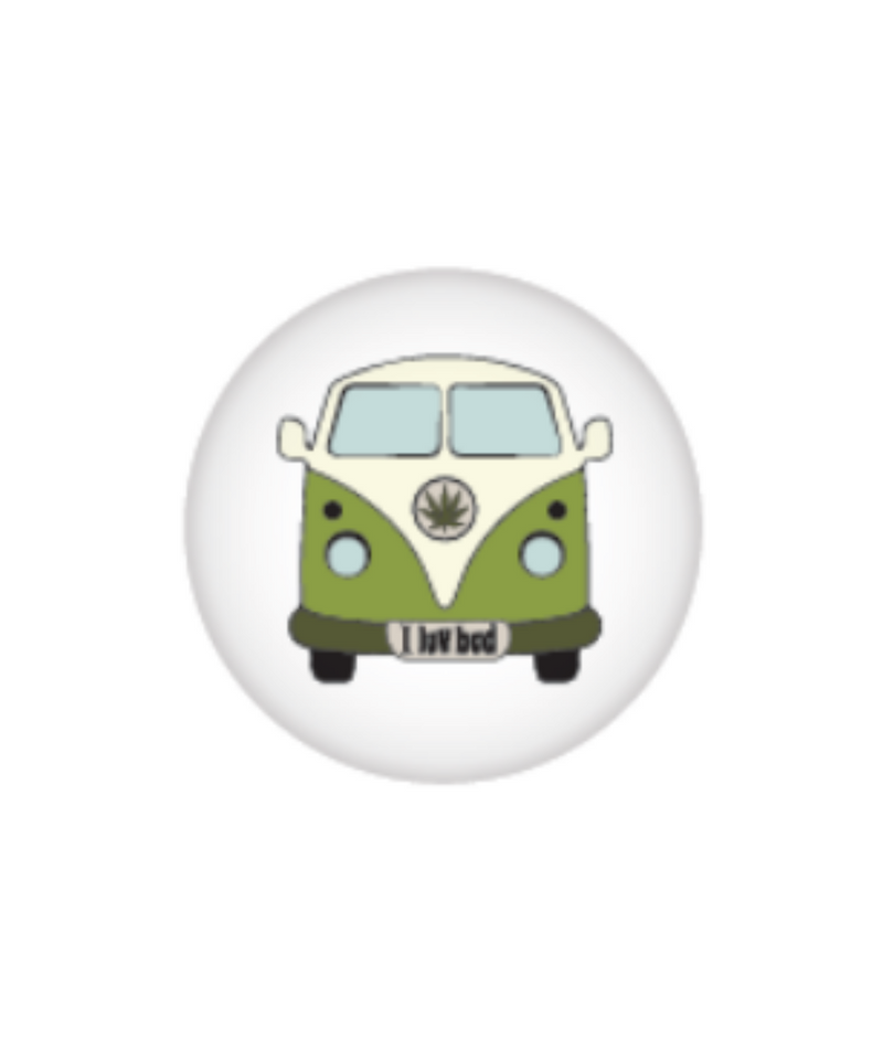 Luv Bud VW Van Button
