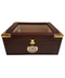 Capri Elegant Glass Top Humidor 50 Count