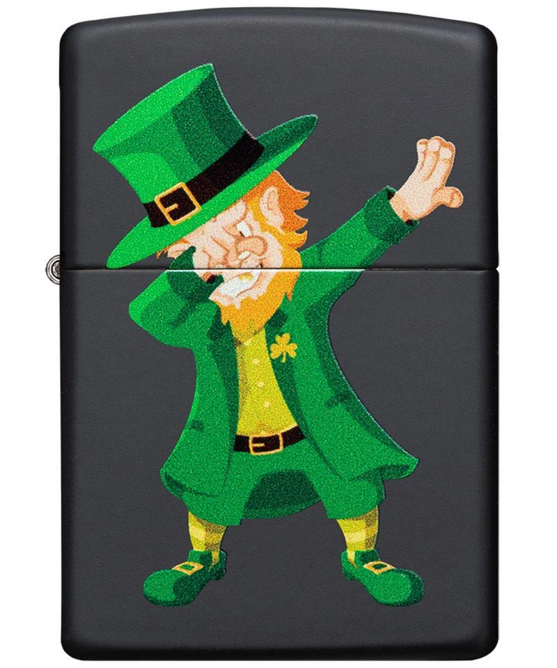 Zippo Dabbing Leprechaun Lighter