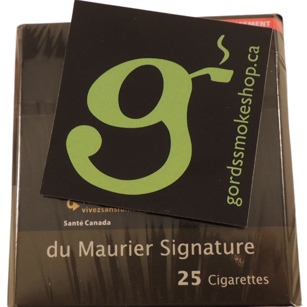 durry cigarette origin du Maurier Signature Regular 25 Pack – Gord's Smoke Shop