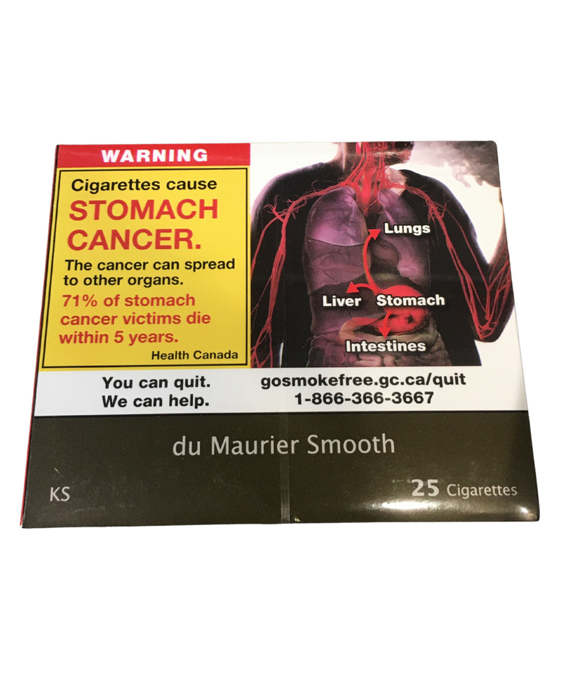 du maurier cigarette price in canada (cigarette) du Maurier Smooth King Size