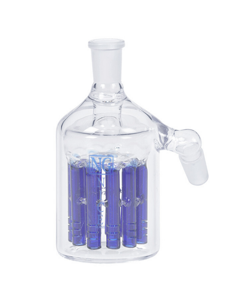 Nice Glass 14mm 45° 11-Arm Tree Perc Ash Catcher