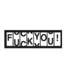 F U Odometer Sticker