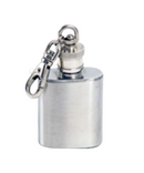 Stainless Steel 1oz Keychain Flask