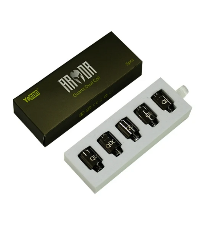 Yocan Armor Dual Quartz Coil 5 Pack