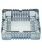 6" Fujima Blue Glass Ashtray