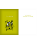 Baldguy Greeting Cards - Get Well Soon