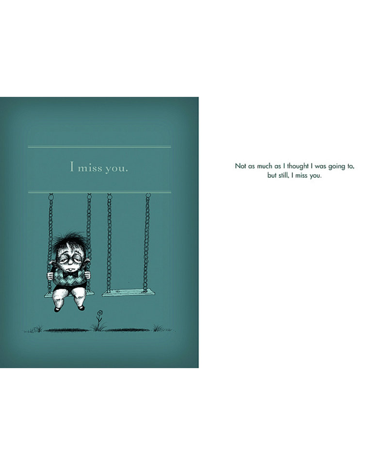 Baldguy Greeting Cards - I Miss You