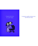 Baldguy Greeting Cards - Congratulations On Your New Baby