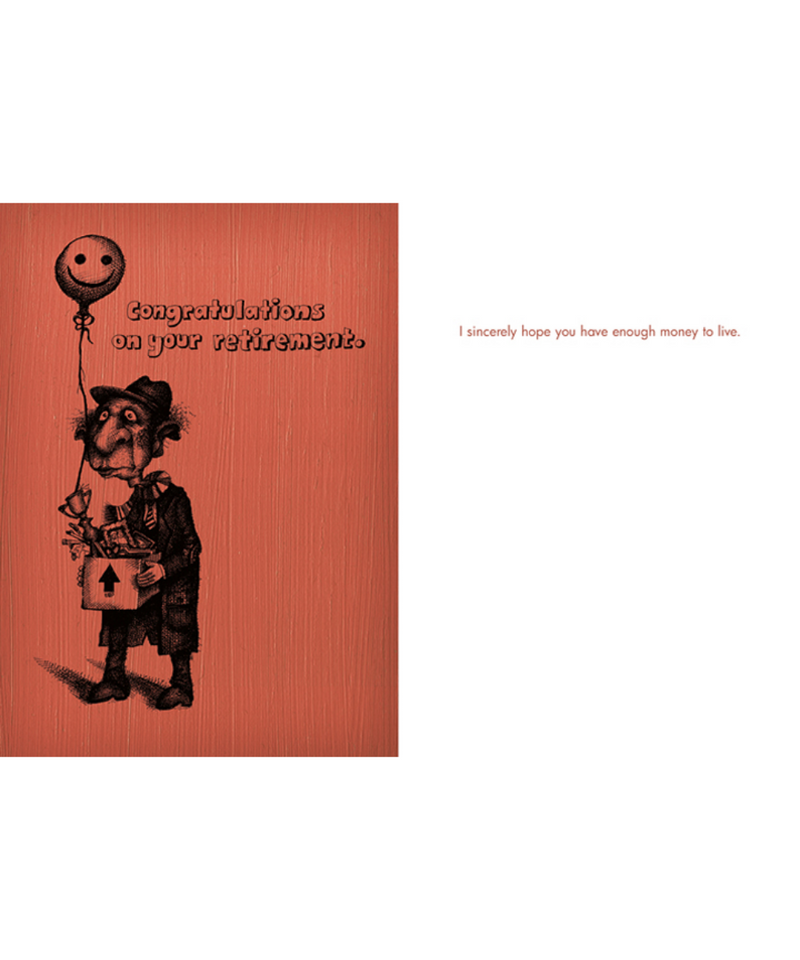 Baldguy Greeting Card - Congratulations On Your Retirement