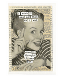 I Wish I Was Thin Greeting Card