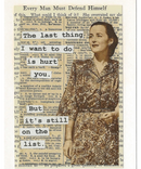 Last Thing I Want To Do Is Hurt You Greeting Card