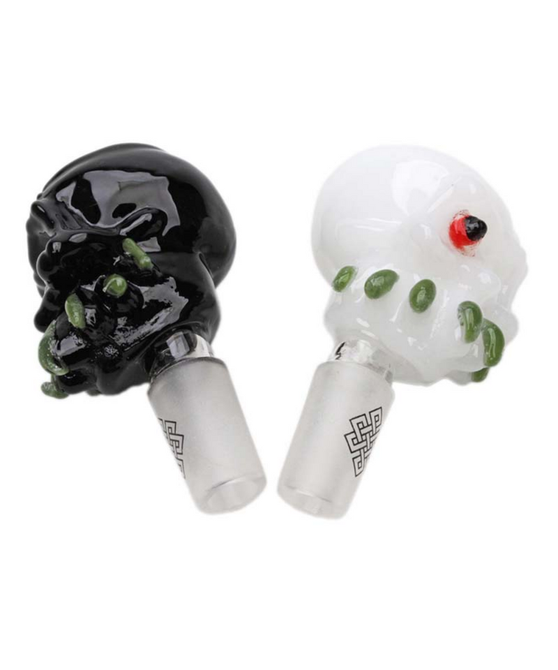 Karma Glass 14mm Skull Bowl