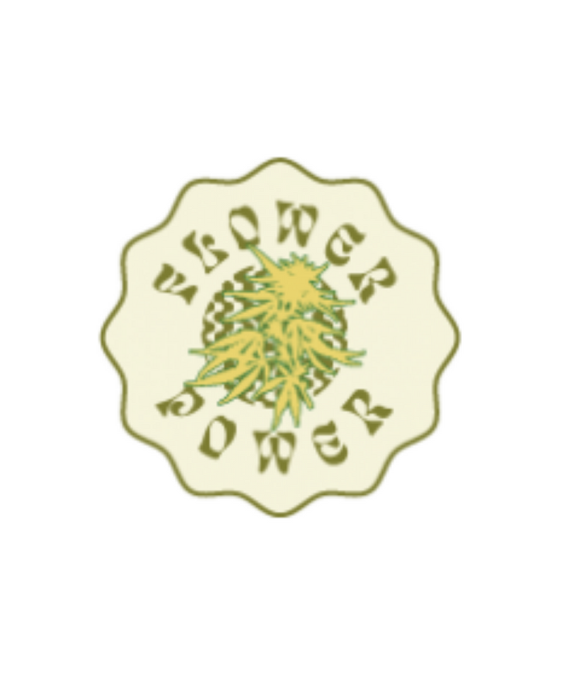 Flower Power Sticker