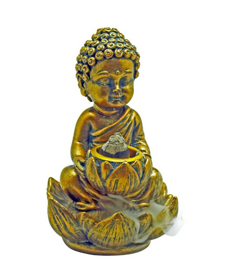 Backflow Incense Burner Baby Buddha