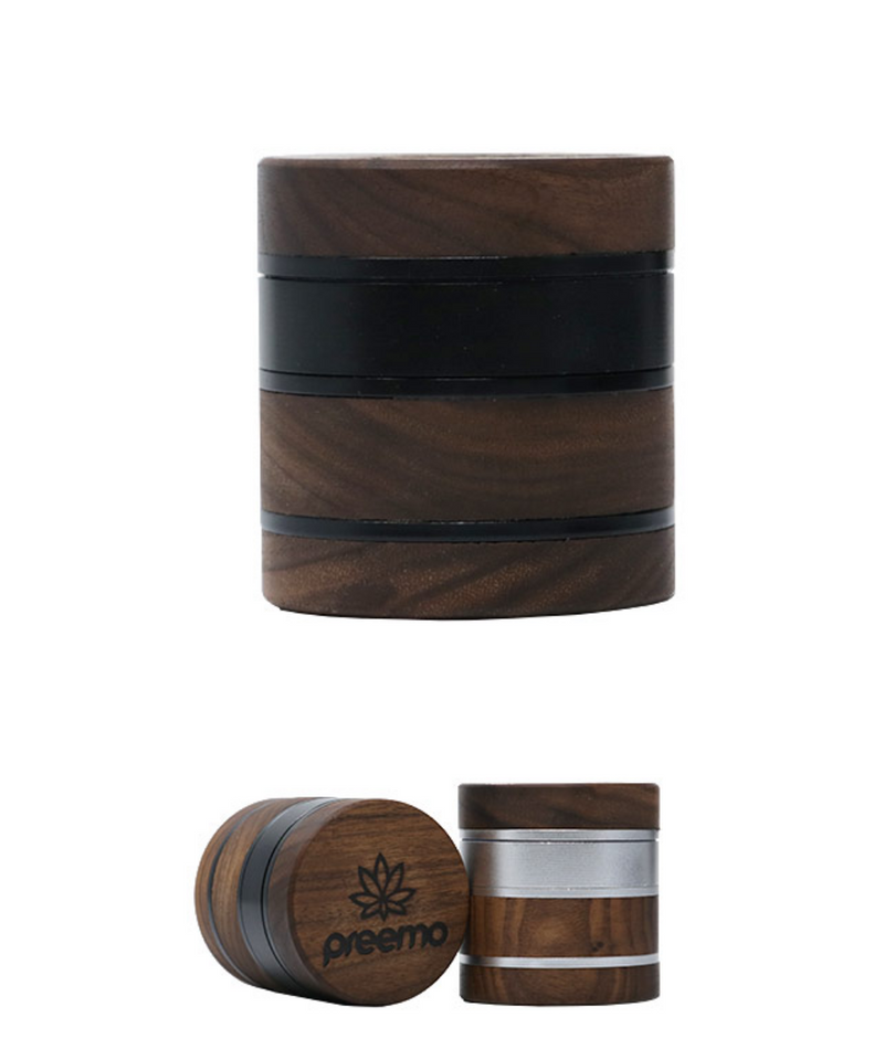 Preemo 4-Piece Wood & Metal Grinder
