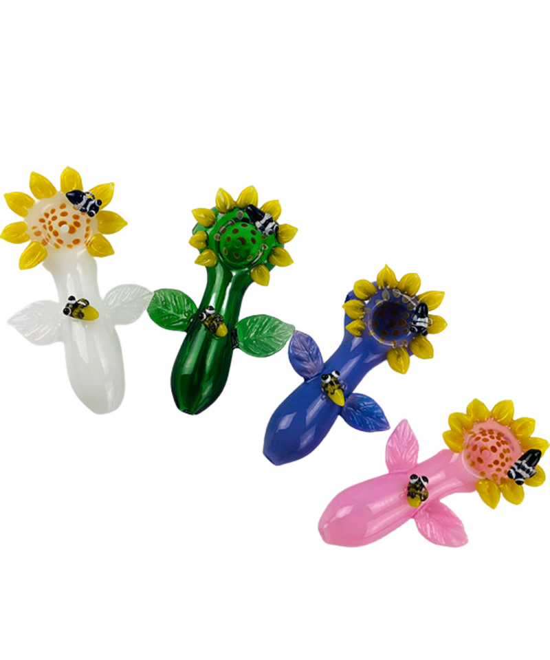 Sunflower Glass Pipe