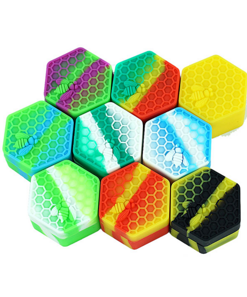 Hexagonal Honeycomb Silicone Container