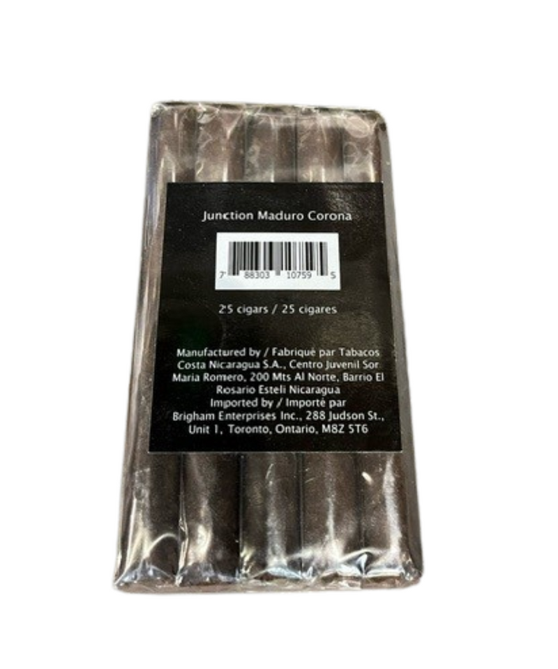 Junction Maduro Corona Bundle Of 25 Cigars