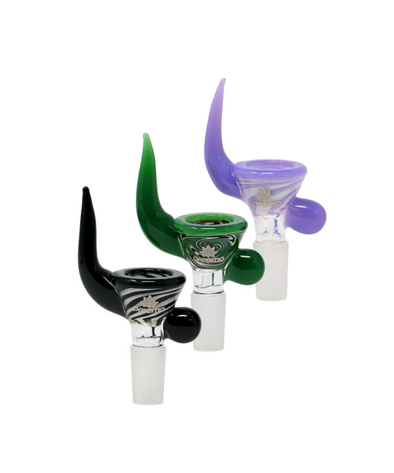 Preemo 14mm Swirl Worked Horn Bowl
