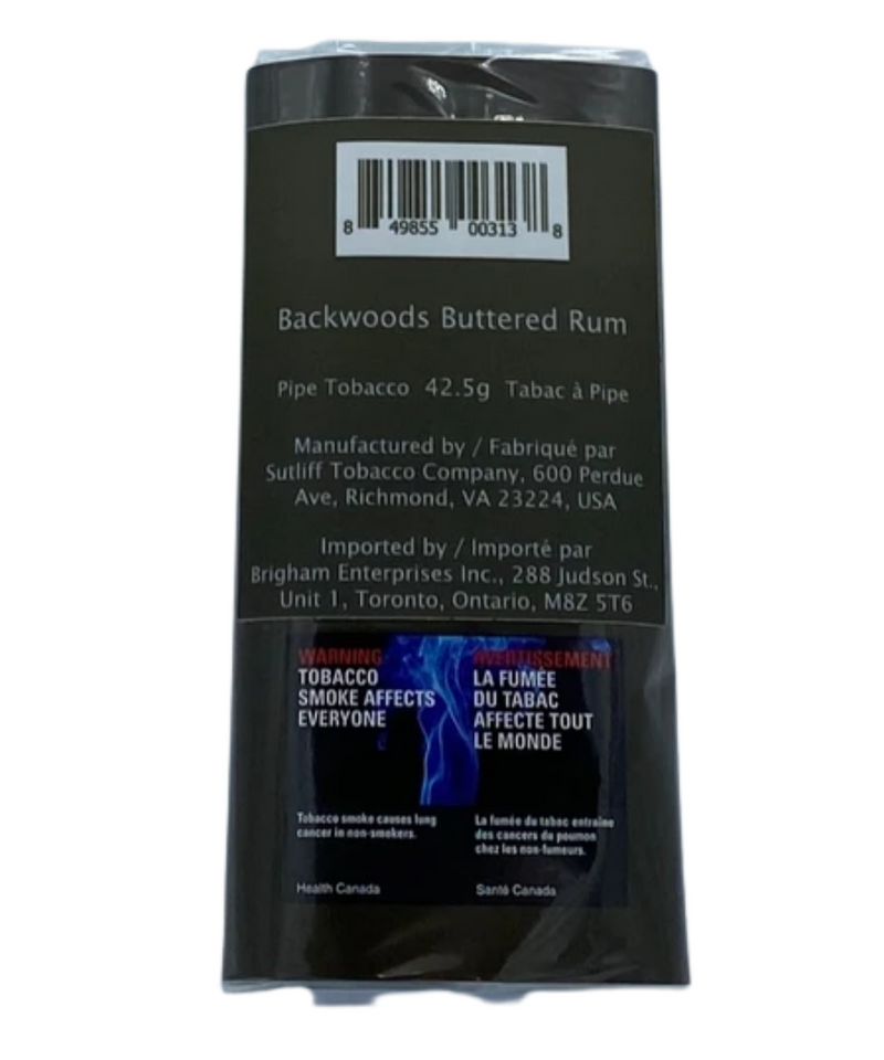 Backwoods Buttered Rum Pipe Tobacco