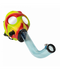 Rasta Gas Mask With Acrylic Steam Roller