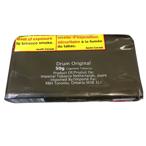 drum 50 grams original tobacco Drum Original 50g Pouch – Gord's Smoke Shop