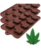 Pot Leaf Silicone Gummy Molds