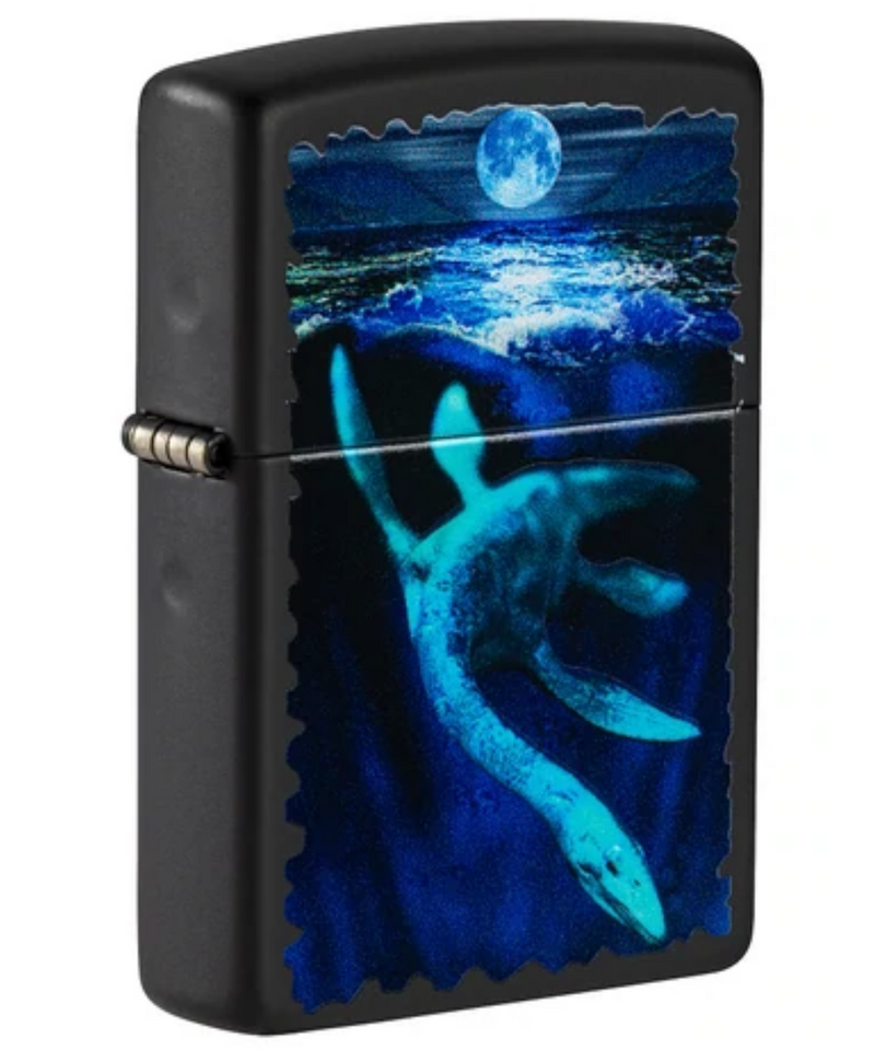 Zippo Black Light Loch Ness Lighter