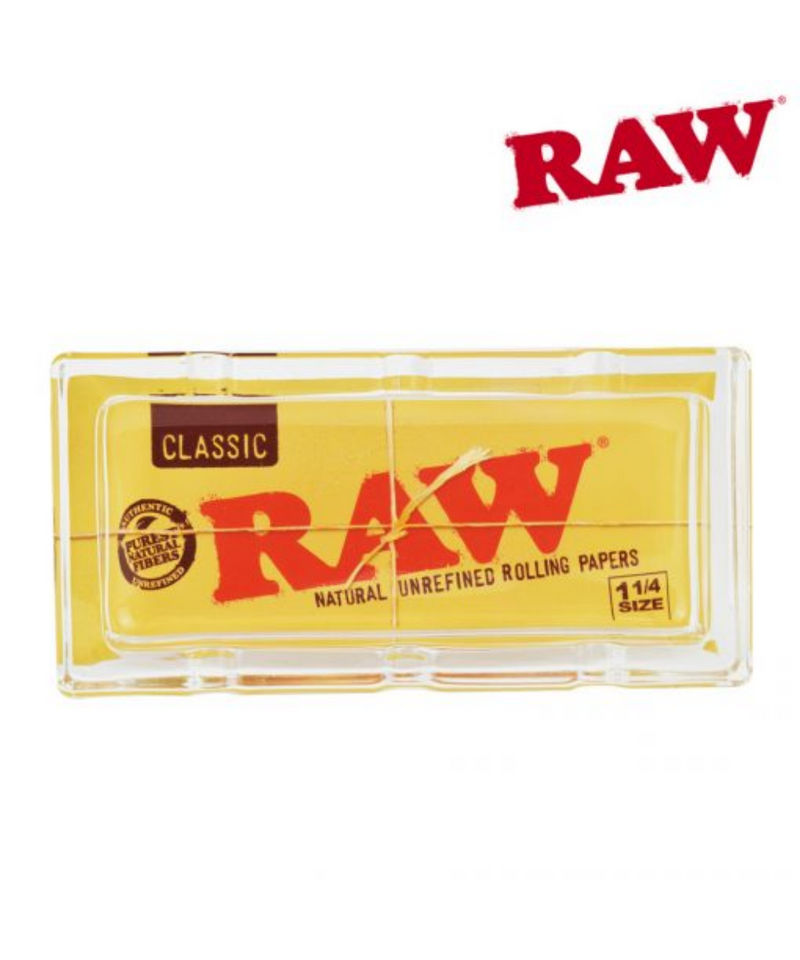 Raw Rectangular Glass Ashtray