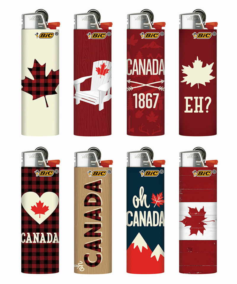 BIC Canadiana Lighters