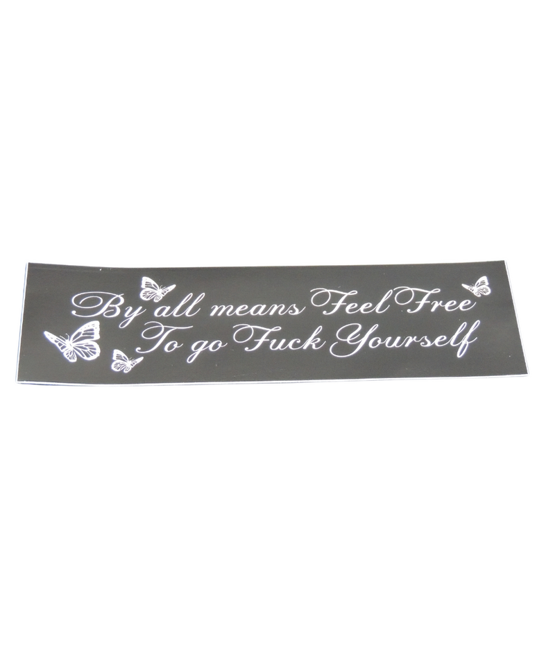By All Means Sticker