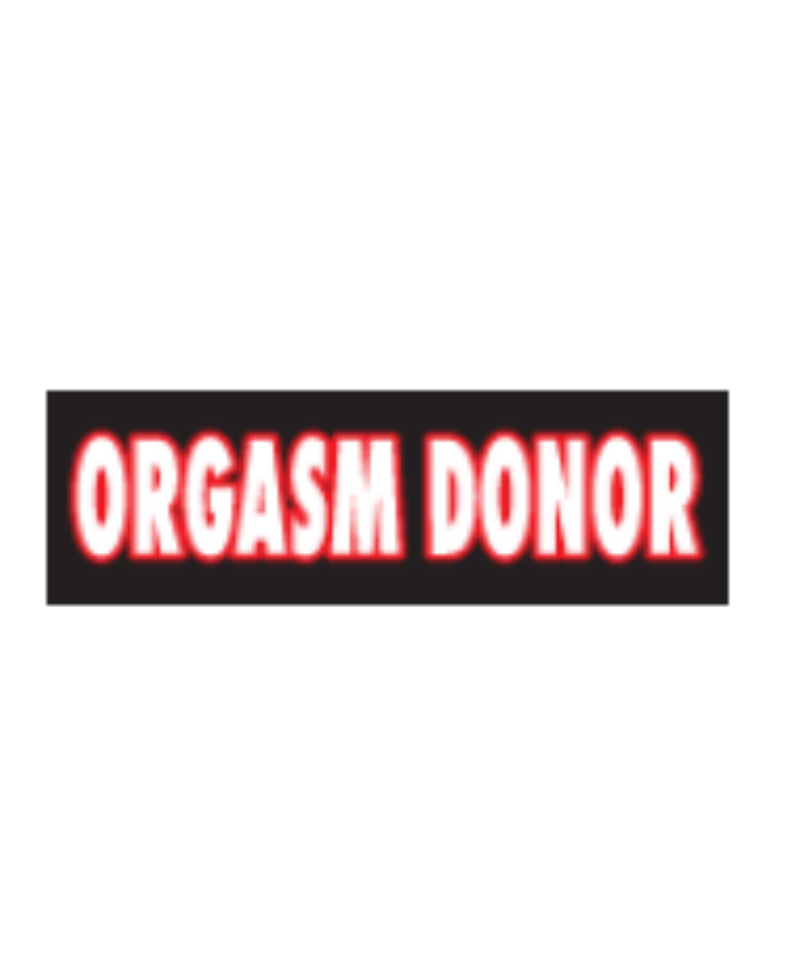 Orgasm Donor Sticker