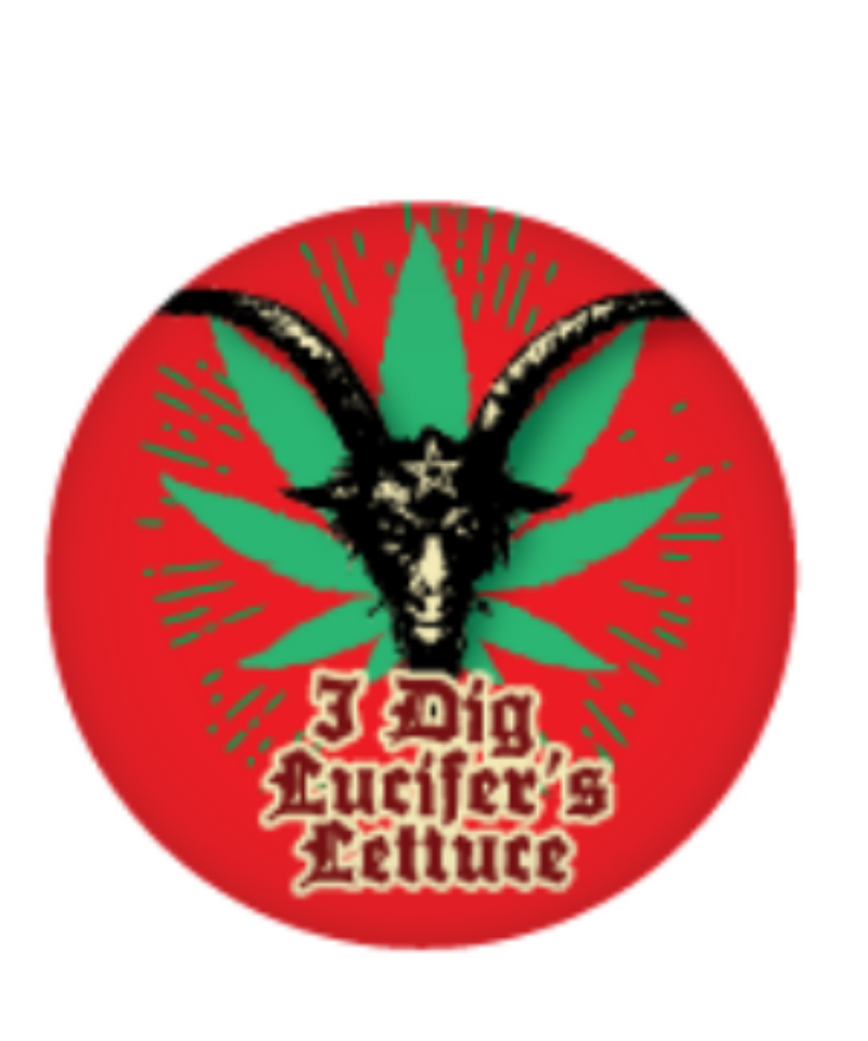 Lucifers Lettuce Magnet Large
