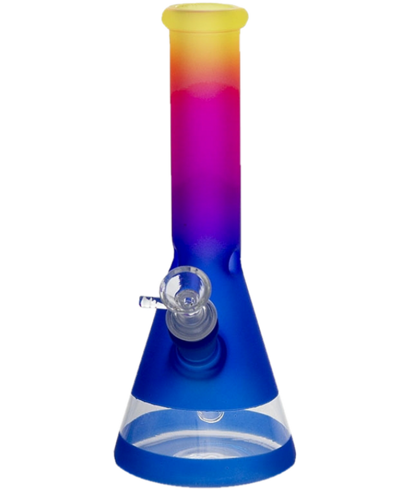 10" Colourful Beaker Bong