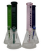 Castle Glassworks Coloured Glass Beaker Bong