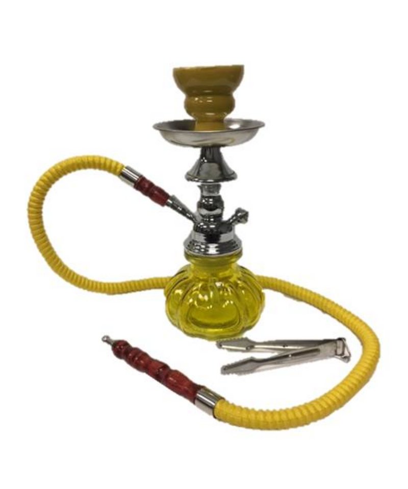 One Hose 10" Pumpkin Hookah