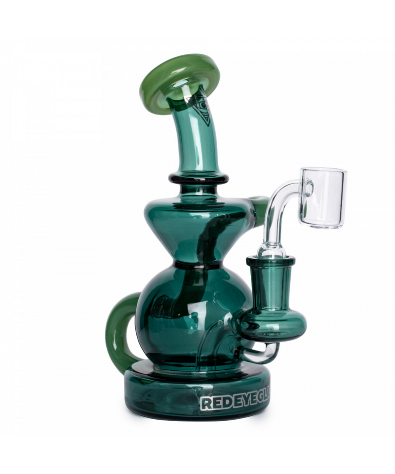 Red Eye Glass Alley Oop Recycler Dab Rig