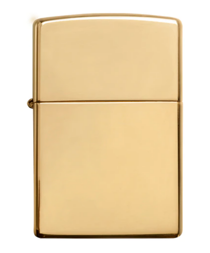 Zippo High Polish Brass Lighter