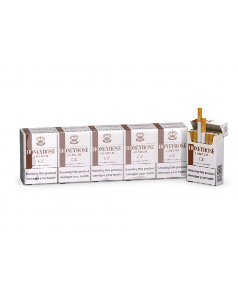 Honeyrose Herbal Cigarettes Clove Carton