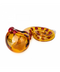 Red Eye Glass Tentacle Hand Pipe