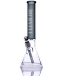 Castle Glassworks 16" Frosted Beaker Bong