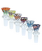 14mm Swirl Slide Glass Bowl