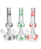 Double Bubble Pot Leaf Glass Bong