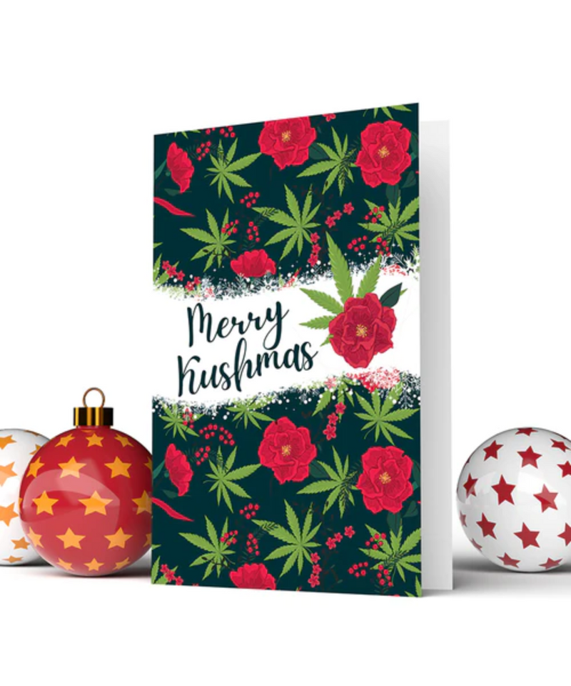 Merry Kushmas Canna Card
