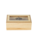 RYOT Glass Top 4" X 7" Natural Sifter Box