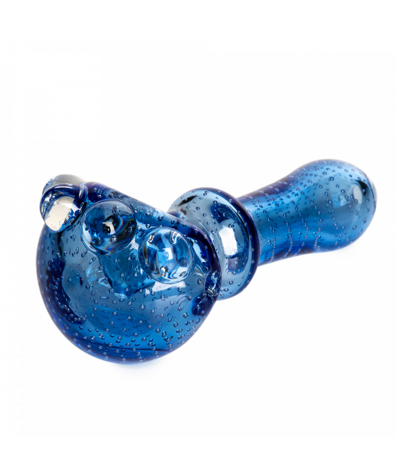 Red Eye Glass Full Coloured Bubble Tech Hand Pipe