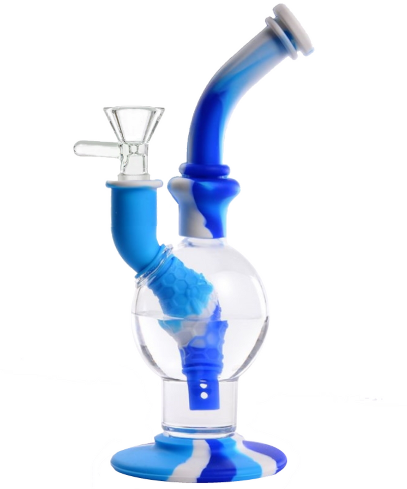 Silicone/Glass Bubbler