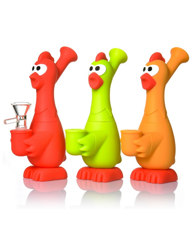 Silicone Chicken Bubbler